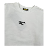 Blauer Felpa Chiusa Girocollo Tinta Unita con Stampa per Neonato 25SBLKF03551N BIANCO BLAUER 