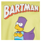 Saint Barth T-Shirt Girocollo Tinta Unita con Stampa per Bambino BARTMAN GIALLO FLUO SAINT BARTH 
