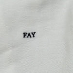 Fay Felpa Tinta Unita con Zip E Cappuccio per Bambino FW4P10XX BIANCO FAY 