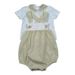 Pangasa Completo 2 Pezzi T-Shirt-Salopette per Neonata 2585170 BIANCO PANGASA 
