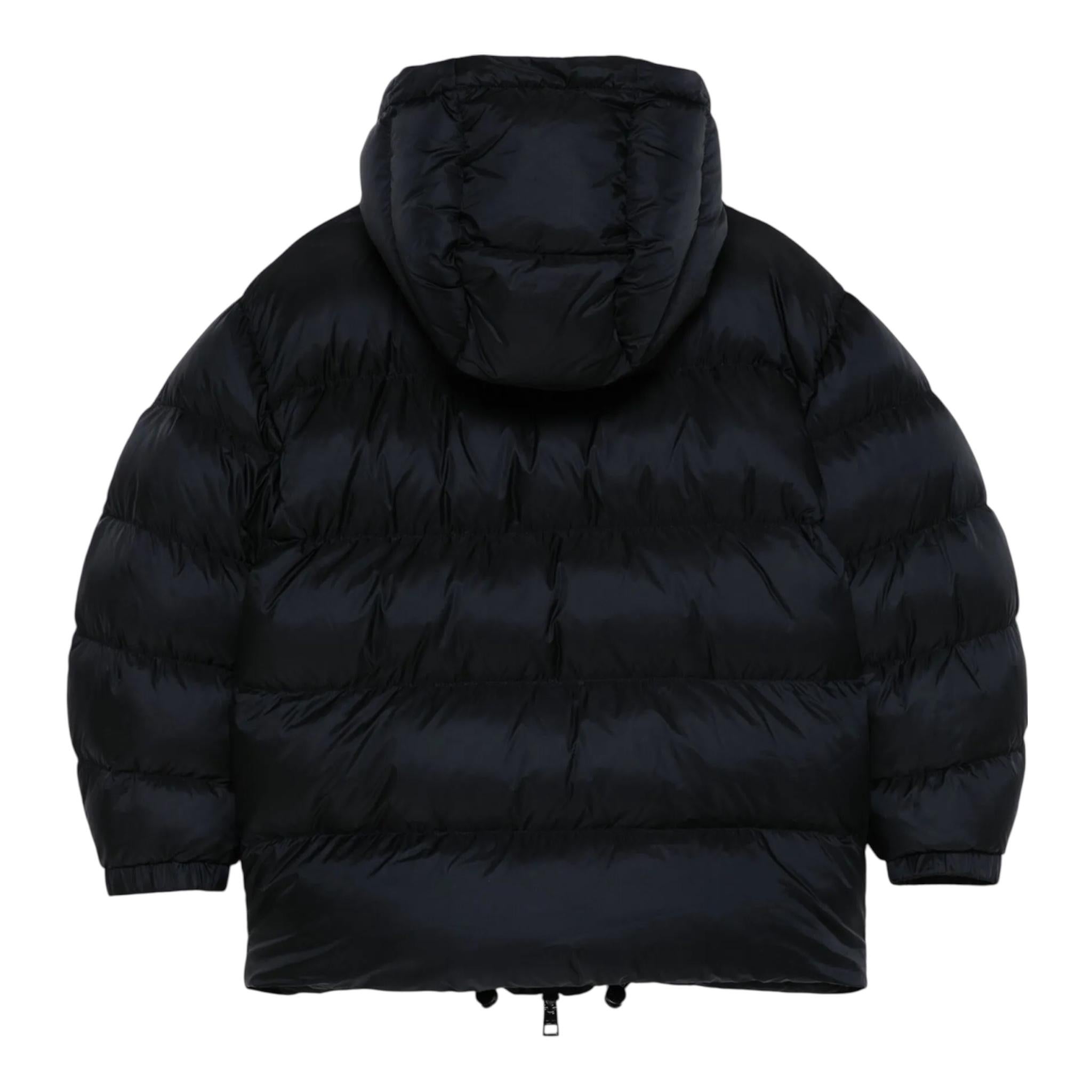 ELISABETTA FRANCHI giubbino tinta unita con cappuccio Nero per Bambina EFGB120X NERO ELISABETTA FRANCHI 