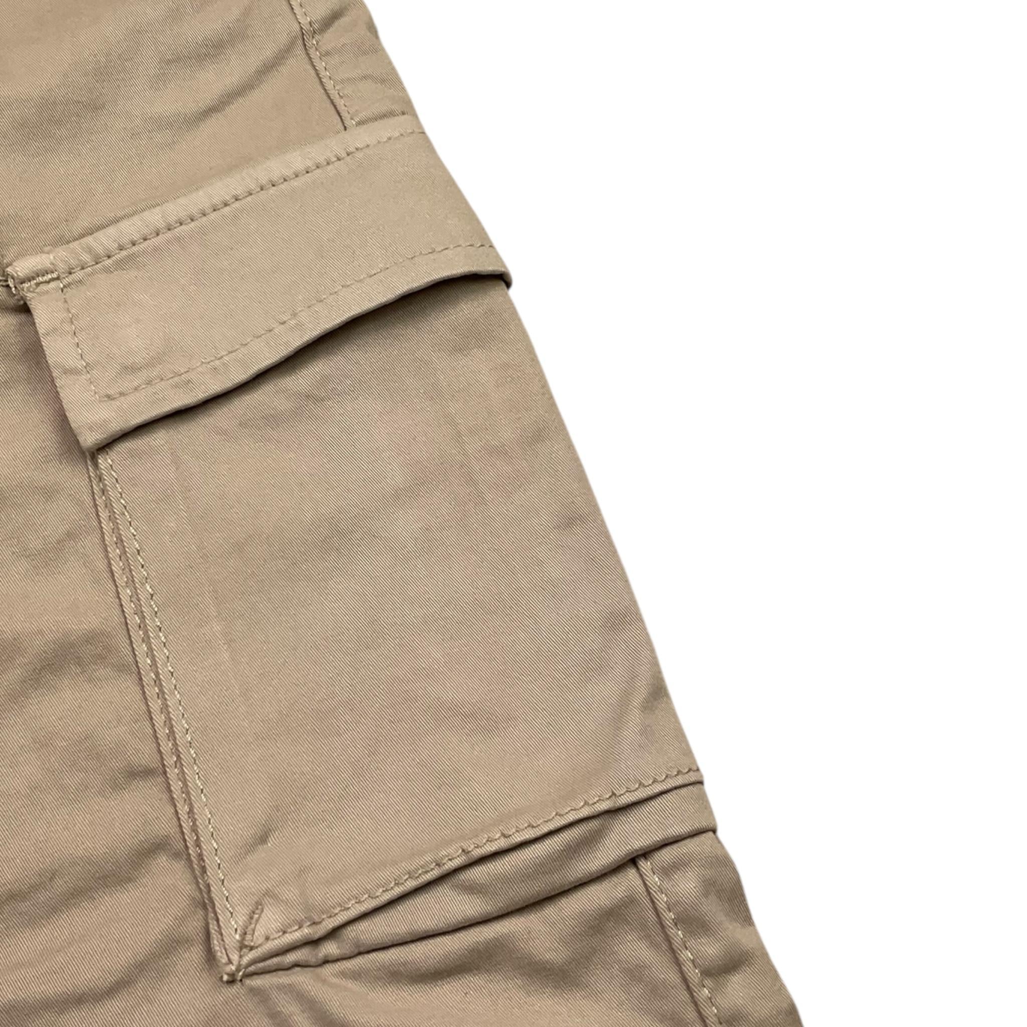 Replay Pantalone Tinta Unita con Elastico In Vita per Bambino SB9103X BEIGE REPLAY 