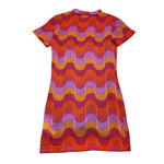 Shopart Abito Multicolor con Sottana Mezza Manica per Bambina SAJDR000424 ARANCIONE SHOPART 