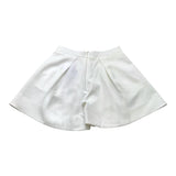 Fun & Fun Short Tinta Unita Con Tasche Bianco Per Bambina