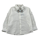 New Gereration Camicia Manica Lunga tinta unita E Papillon Panna per Neonato 41162N PANNA NEW GERERATION 