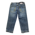 Iceberg Jeans Tinta Unita con Girovita Regolabile per Neonato PTICE4313BN BLU ICEBERG 