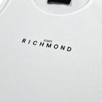 John Richmond Canotta Tinta Unita con Logo per Bambino RGP26004CN BIANCO JOHN RICHMOND 