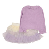 LIU JO completo 2 pezzi maglia-gonna  Lilla per Neonata HF4051X LILLA LIU JO 