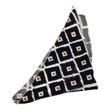 Never Too Fazzoletto Pochette Per Taschino Giacca Nero Per Bambino