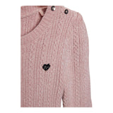 GUESS abito girocollo tinta unita con ricami Rosa per Bambina K4BK11Z3FT0 ROSA GUESS 