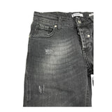 OVER-D jeans tinta unita con girovita regolabile Nero per Bambino JNVR NERO OVER-D 