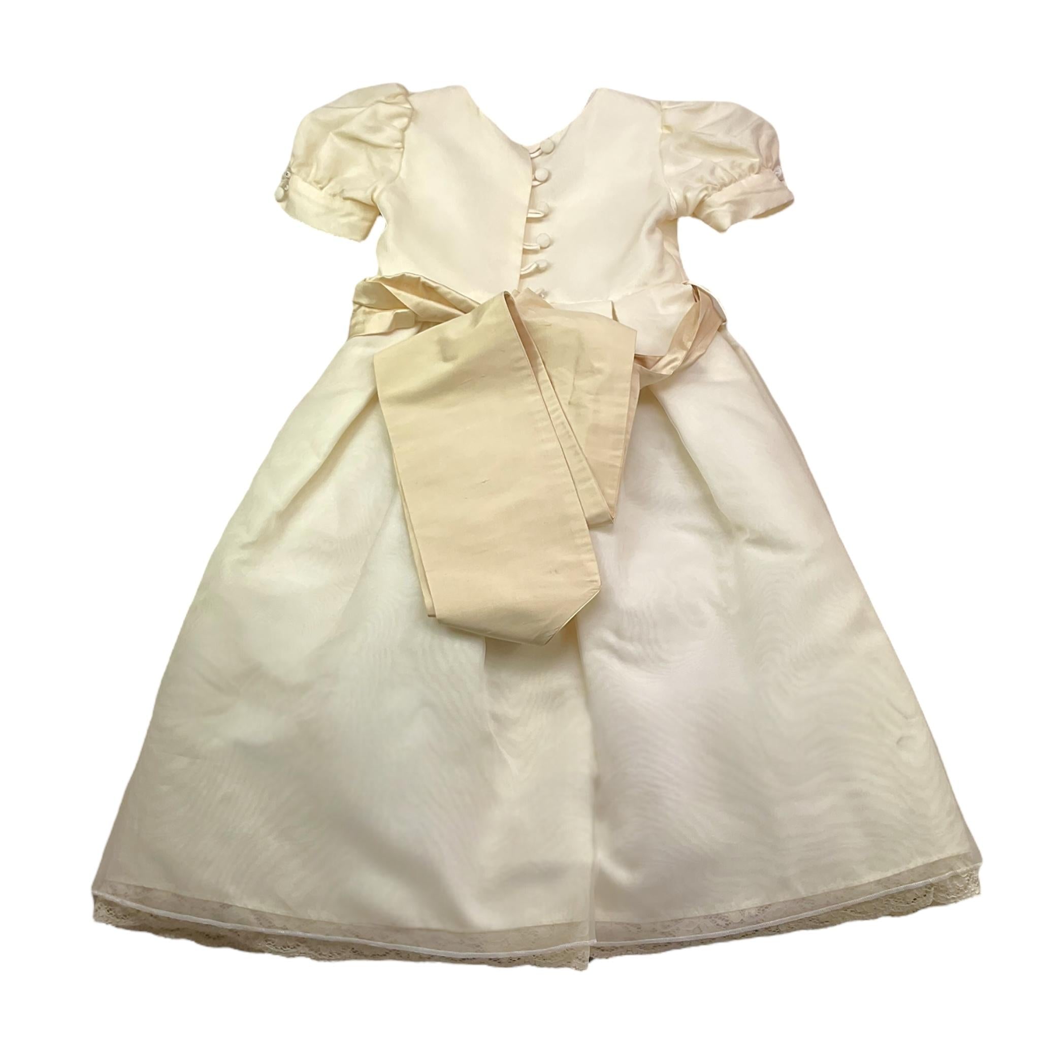 Nicki Macfarlane Abito Tina Unita Mezza Manica Modello Cerimonia per Bambina TGTG PANNA NICKI MACFARLANE 