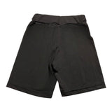 Hinnominate Leggins Ciclista Tinta Unita Con Stampa Logo Nero Per Bambina