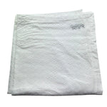 Saint Barth Coperta Tinta Unita Traforata per Bambina 00238LL BIANCO SAINT BARTH 