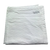 Saint Barth Coperta Tinta Unita Traforata per Bambina 00238LL BIANCO SAINT BARTH 