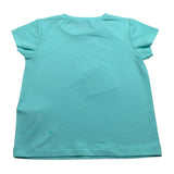 Liu Jo T-Shirt Girocollo tinta unita con Logo Azzurro per Bambina KA4011J AZZURRO LIU JO 