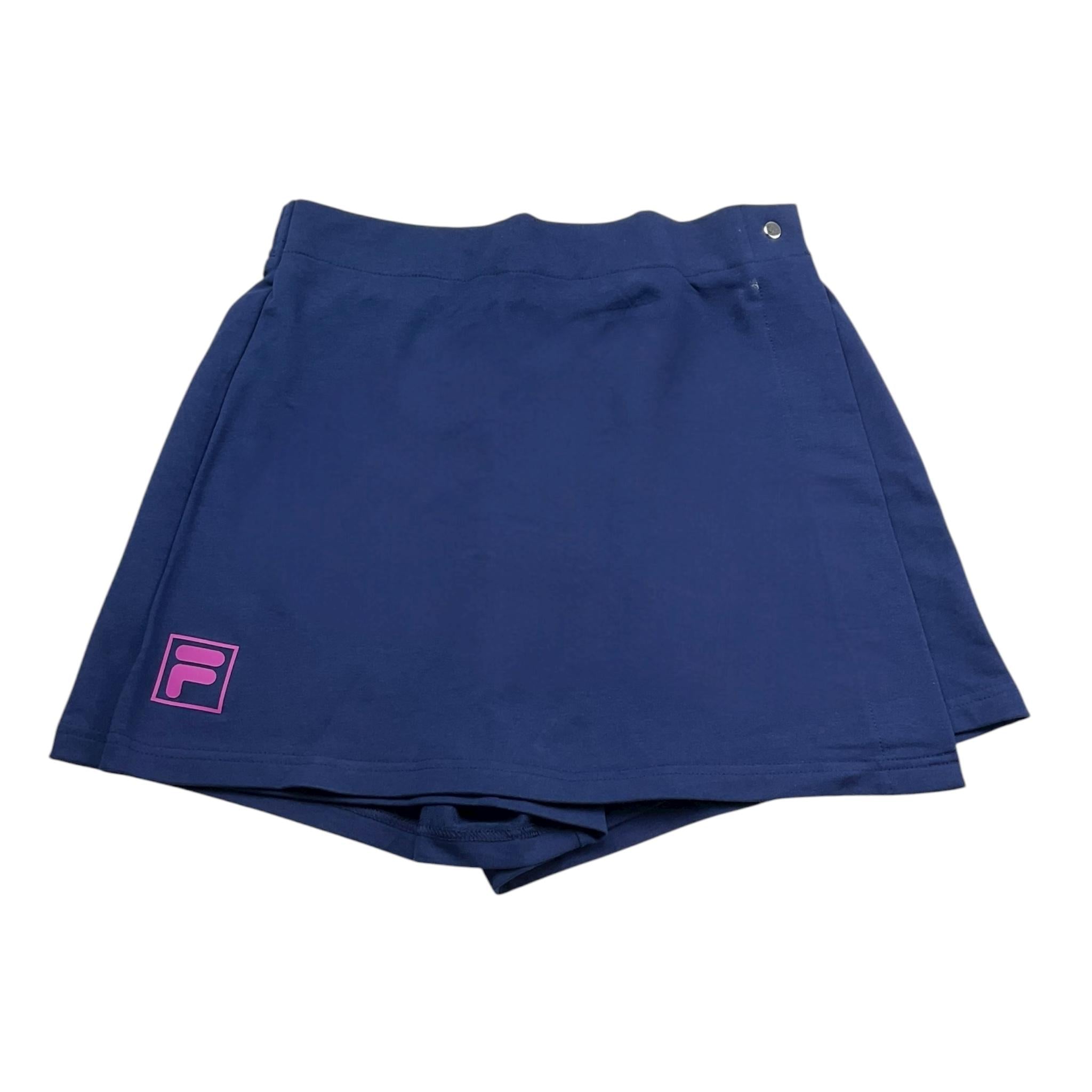 Fila Short Tinta Unita con Elastico In Vita per Bambina FAT0214 BLU FILA 