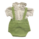 Marlu' Completo 2 Pezzi Camicia-Pagliaccetto Multicolor Per Neonata