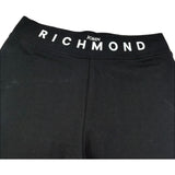 John Richmond Leggins Tinta Unita con Logo per Bambina RGP26210LE NERO JOHN RICHMOND 