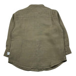 Il Gufo Camicia Manica Lunga Tinta Unita Collo Coreano per Neonato P21CL016L6006N VERDE IL GUFO 