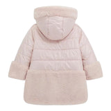 GUESS giubbino tinta unita reversibile con zip e cappuccio Rosa per Bambina K4BL02 ROSA GUESS 