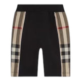 Burberry Bermuda Tinta Unita con Profili In Contrasto per Bambino 8050393 NERO BURBERRY 