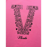 Vicolo T-Shirt Girocollo tinta unita con Stampa Rosa per Bambina 3146M0817 ROSA VICOLO 