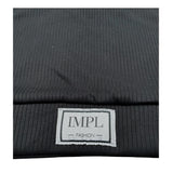 Imperial Top Giromanica Tinta Unita con Logo per Bambina M23070G75 NERO IMPERIAL 