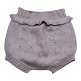 Wedoble Culotte Tinta Unita con Ricami per Neonata V2505331A LILLA WEDOBLE 