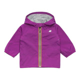 K-Way Giubbino Tinta Unita con Zip E Cappuccio per Neonata K4136IWX VIOLA K-WAY 