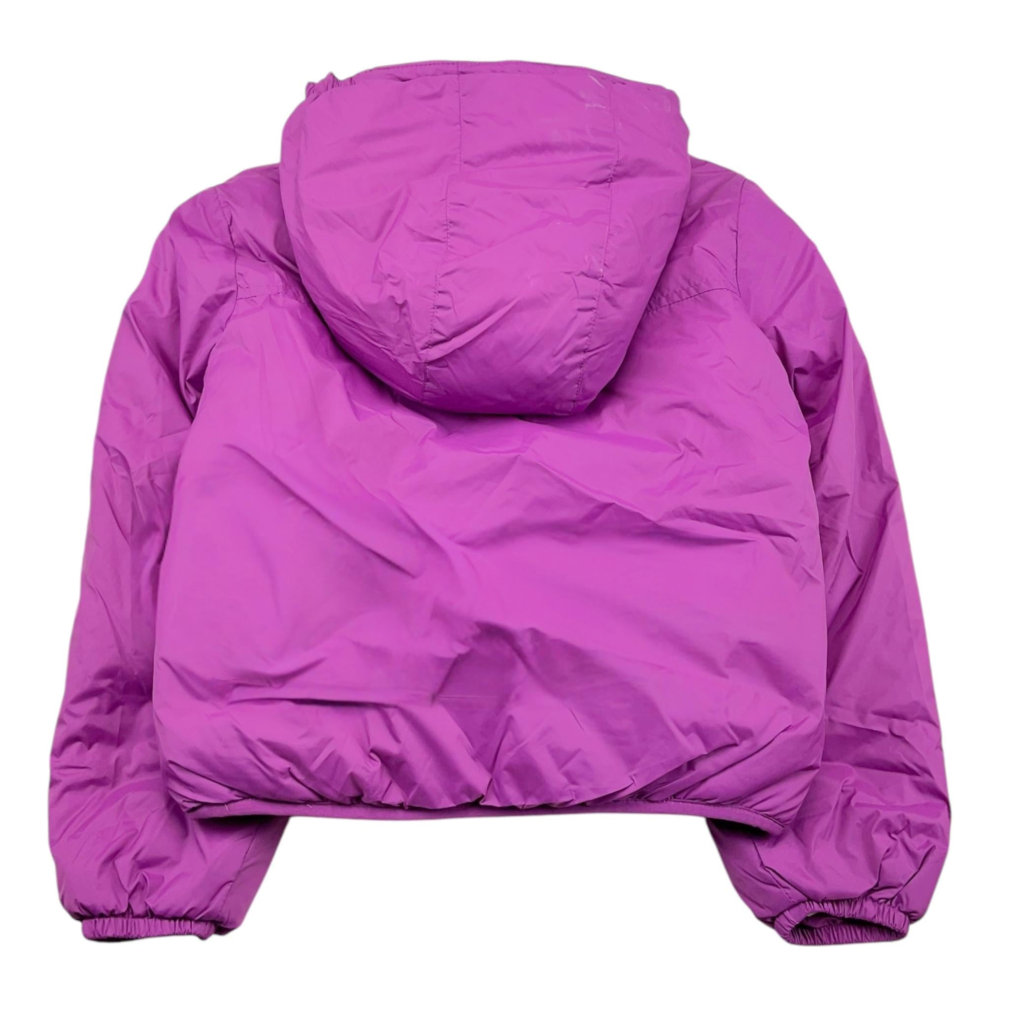 YOURS giubbino tinta unita con zip e cappuccio Magenta per Bambina BY1800 MAGENTA YOURS 