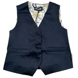 Just Cavalli Gilet Tinta Unita per Bambino JBP26099GT BLU JUST CAVALLI 