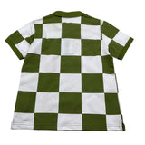 Sun68 Polo Mezza Manica Bicolore con Fantasia per Bambino CPA35329 BIANCO/VERDE SUN68 