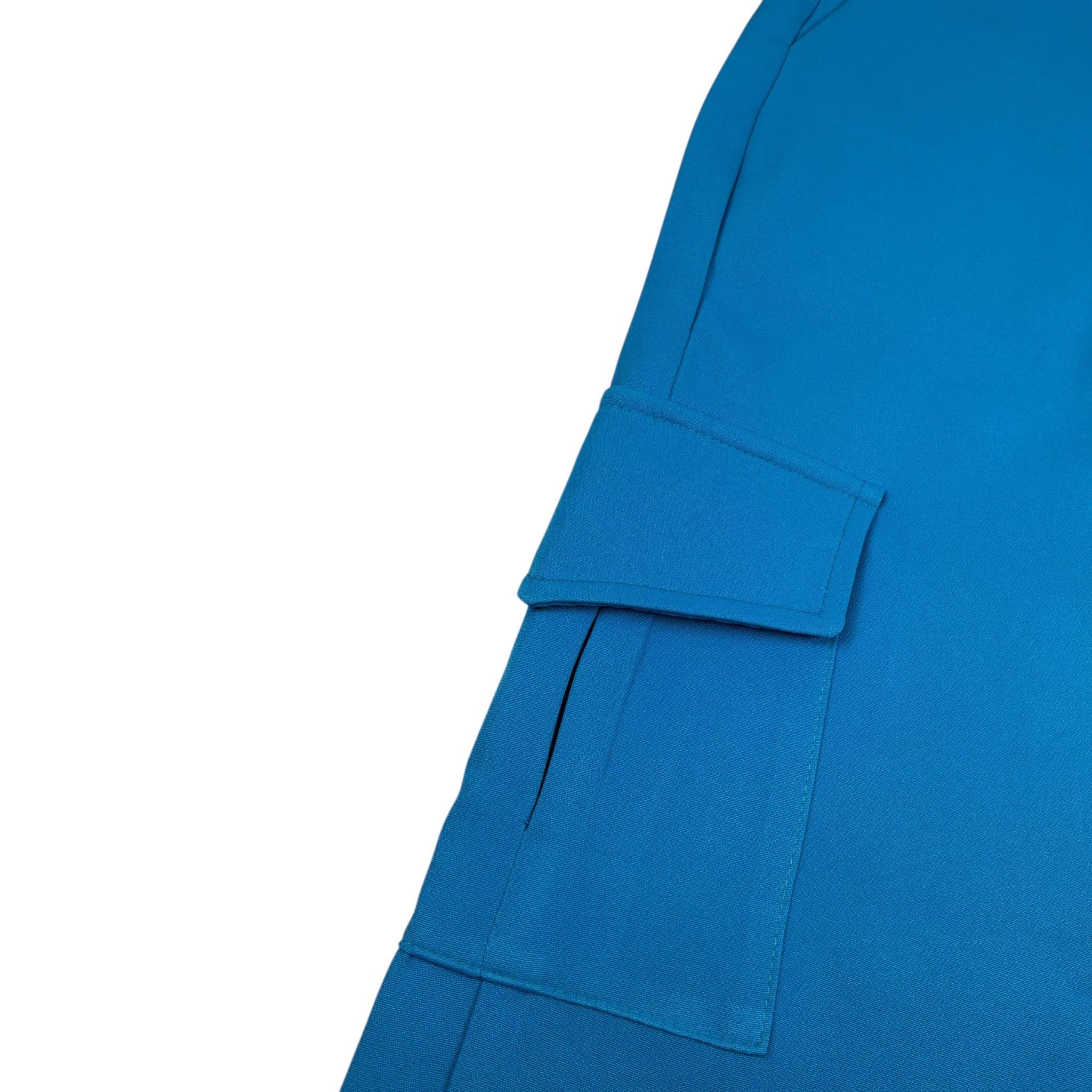 J'Aime' Pantalone tinta unita Modello Palazzo Azzurro per Bambina 5169G AZZURRO J'AIME' 