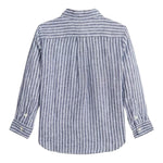 Ralph Lauren Camicia Tinta Unita con Fantasia A Righe per Neonato 323962145001N BLU RALPH LAUREN 