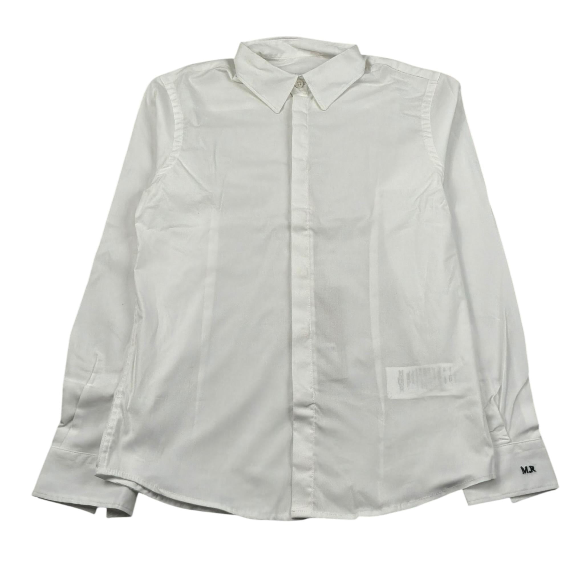 Manuel Ritz Camicia Manica Lunga tinta unita Bianco per Bambino MR2450 BIANCO MANUEL RITZ 