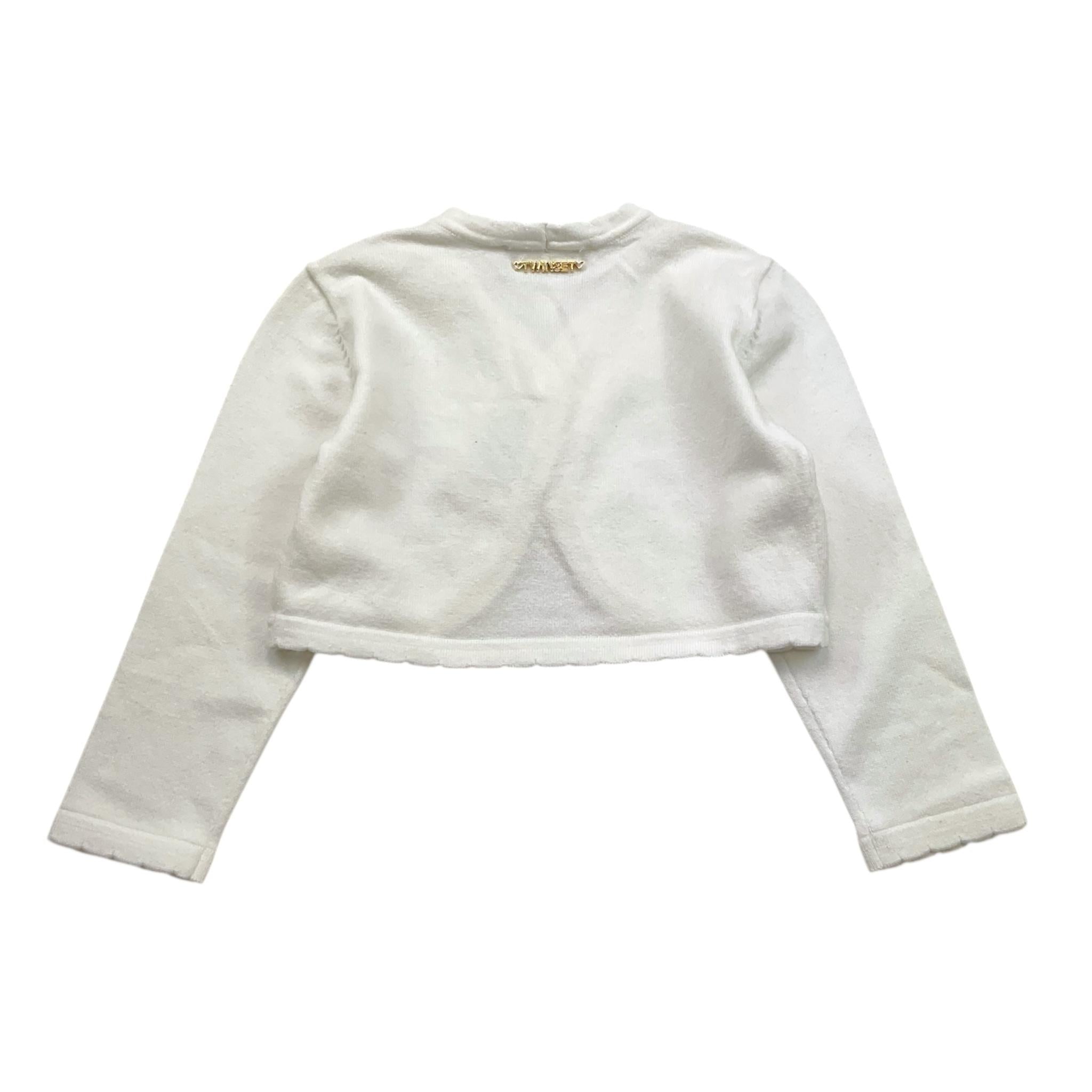 TWINSET coprispalle tinta unita Bianca per Neonata 231GJ3E00 BIANCO TWINSET 