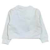 Aeronautica Militare Felpa Chiusa Girocollo Tinta Unita con Stampa Logo per Neonato 251FE0027A BIANCO AERONAUTICA MILITARE 