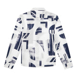 Antony Morato Camicia Tinta Unita con Fantasia Manica Lunga per Bambino MKSL00262 BIANCO ANTONY MORATO 