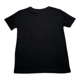 Please T-Shirt Girocollo tinta unita con Stampa Nero per Bambino MBC6030B72 NERO PLEASE 