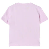 Elisabetta Franchi T-Shirt Girocollo Tinta Unita con Logo per Neonata EGTS090N LILLA ELISABETTA FRANCHI 