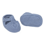 Mayoral Babbucce Tinta Unita per Neonato 990836 BLU MAYORAL 