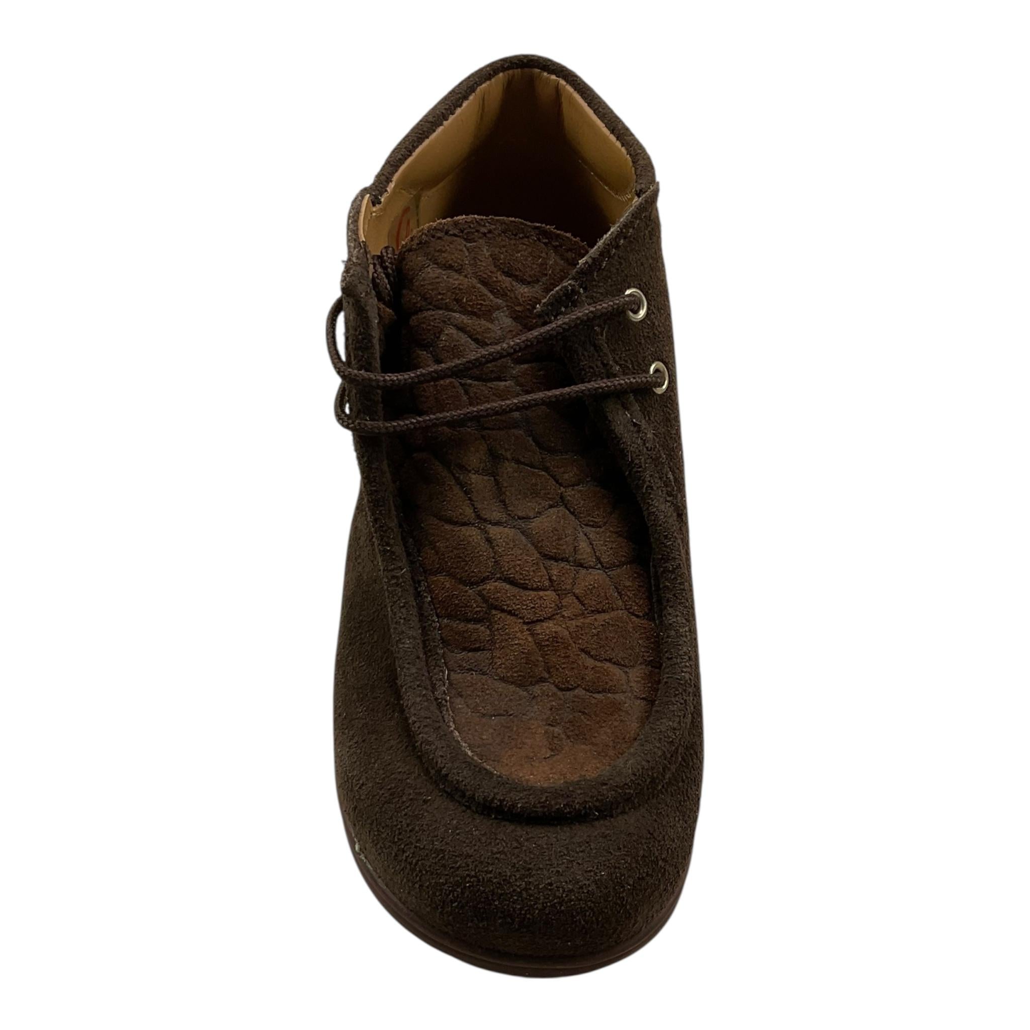 ELI  polacchine tinta unita con lacci Marrone per Bambino 92J MARRONE ELI 