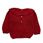 WEDOBLE maglia tinta unita con colletto  Rosso per Neonata I2410301 ROSSO WEDOBLE 