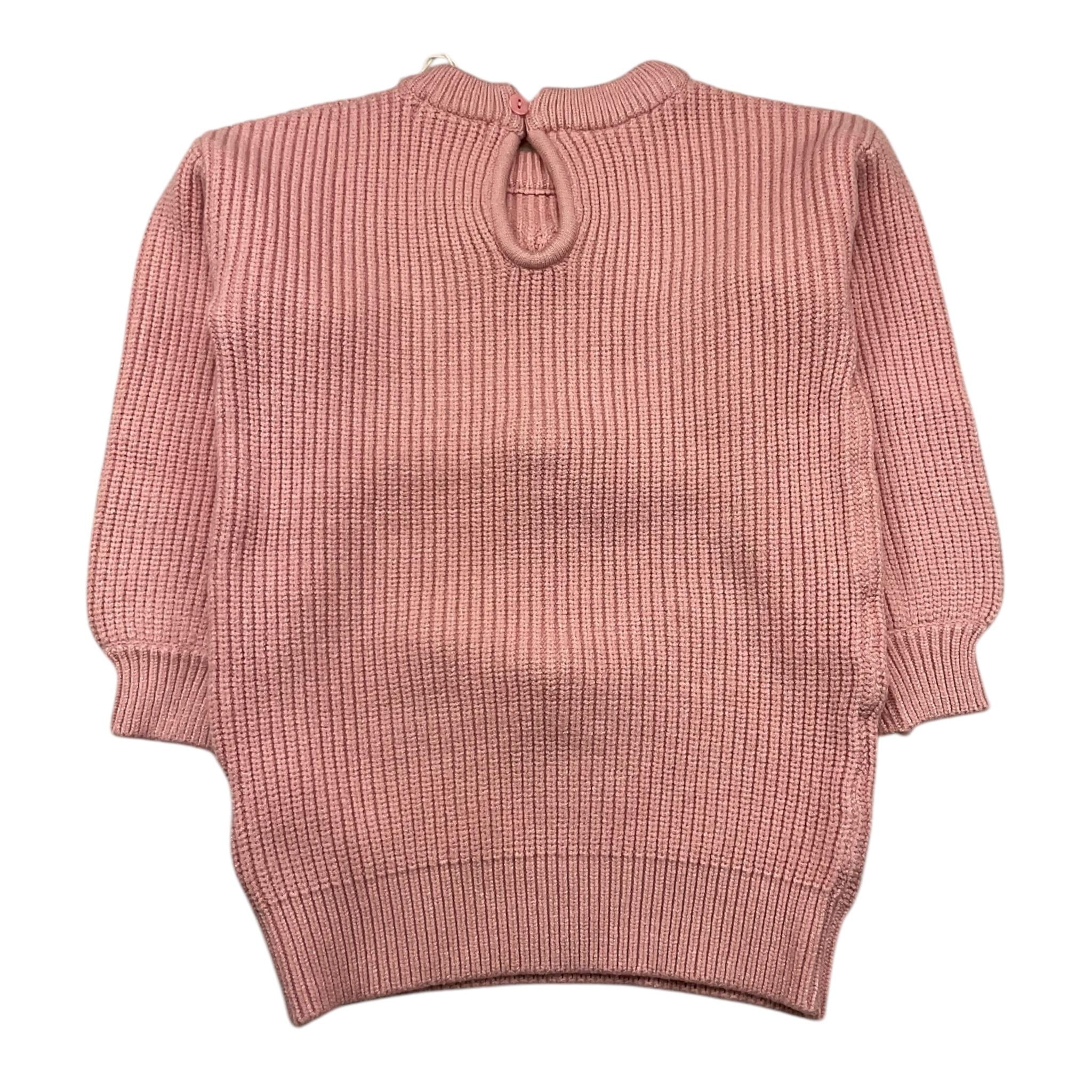 U+è BY MISS GRANT abito tinta unita con fiocchi Rosa per Bambina UE1469 ROSA U+è BY MISS GRANT 