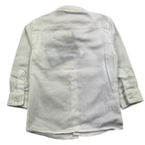 Shako' Camicia Manica Lunga Tinta Unita Bianco Per Neonato