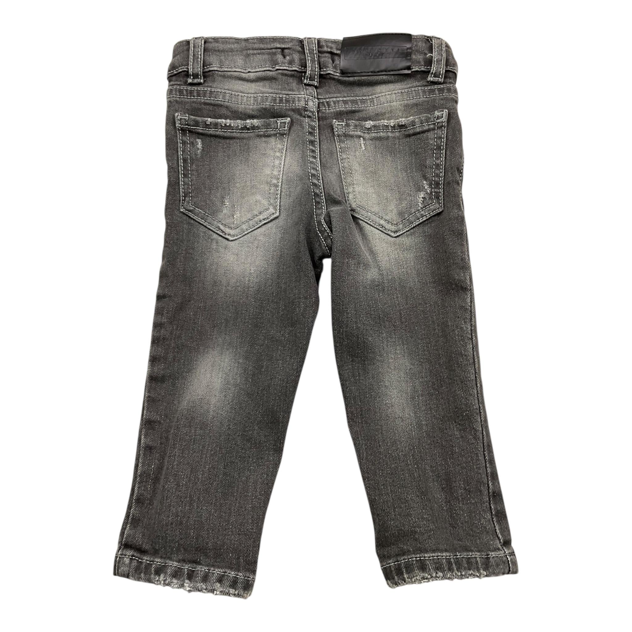 CESARE PACIOTTI jeans tinta unita con girovita regolabile Nero per Neonato PTP2333B NERO CESARE PACIOTTI 