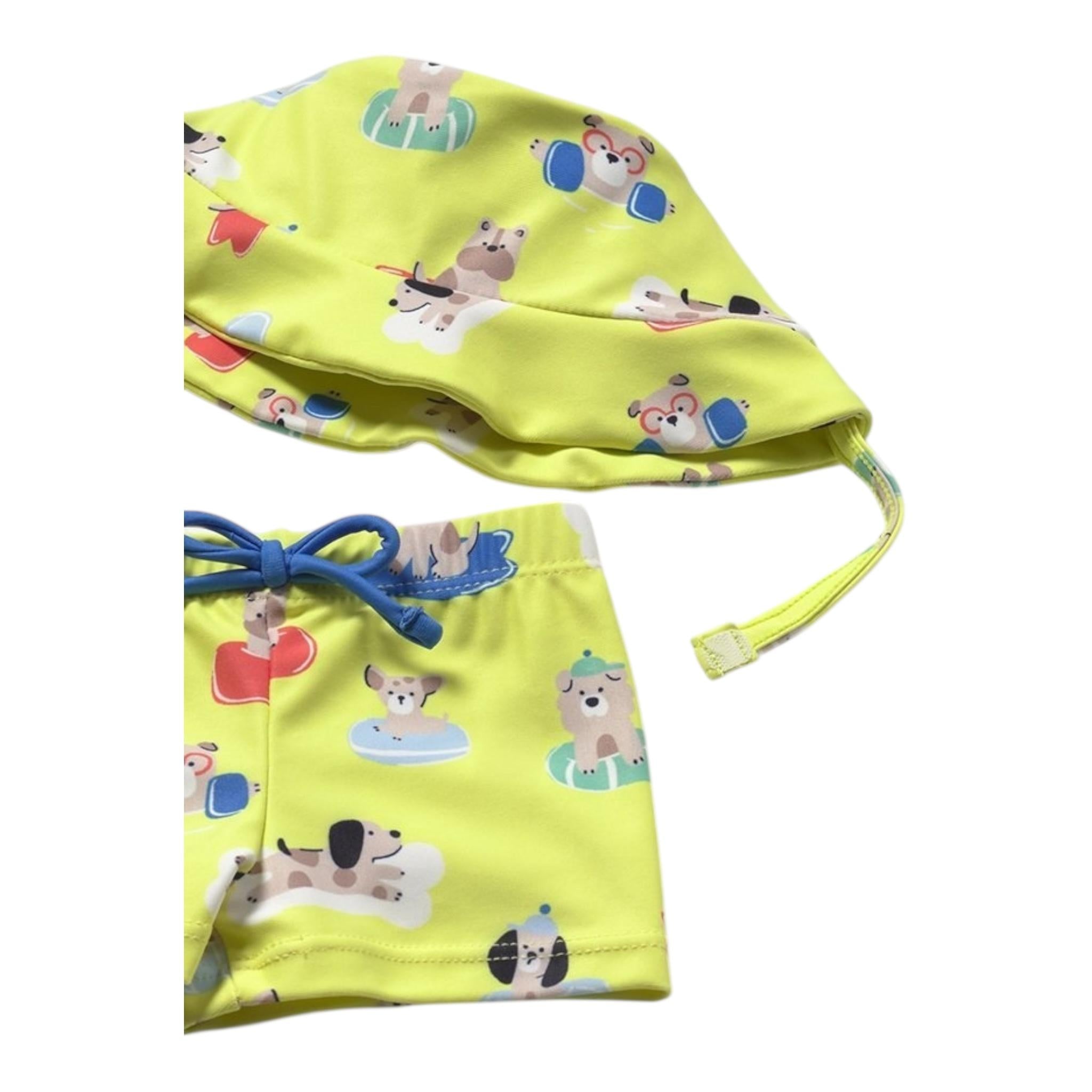 Mayoral Completo 3 Pezzi T-Shirt-Costume-Cappello per Neonato 1618 BIANCO MAYORAL 