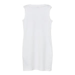 Guess Abito Mezza Manica Tinta Unita con Logo per Bambina J4RK38KA6W4 BIANCO GUESS 