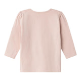 NAME IT shirt tinta unita girocollo con stampa Rosa per Neonata 13225644 ROSA NAME IT 